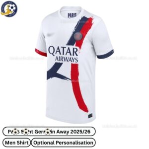 P^_^SG Away Men Football Shirt 2025_26